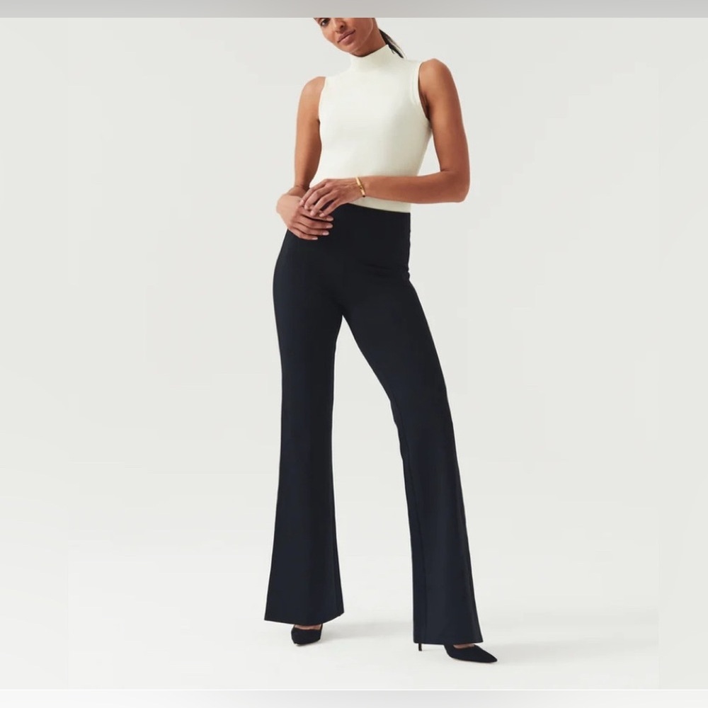 SPANX The Perfect Pant, Split Hem Wide Leg